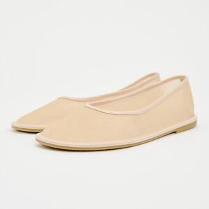 New Zara Cream Flats